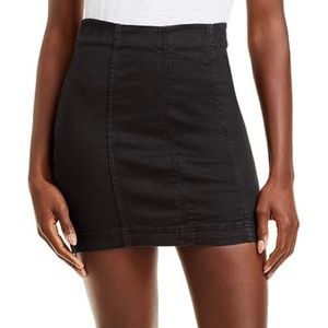 Free People Modern Femme Denim Skirt